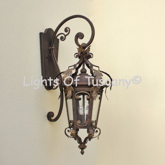 Tuscan Outdoor Wall Lantern