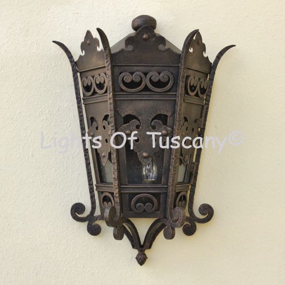 Spanish Revival Outdoor exterior Lighting lantern / Fixture