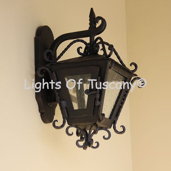 7243-1 Spanish Revival Outdoor Wall Lantern