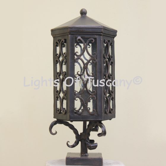 Spanish Style Post Light/ Lantern 