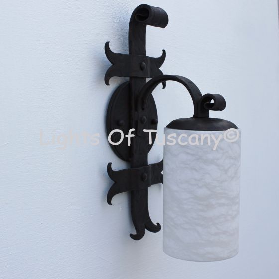 Gothic Wall Light, Medieval Style Wall Light, Wrought Iron Wall Light, Old World Wall Light, Castle Wall Light, Old World Revival Outdoor Light, Old World Lighting, Vintage Outdoor Light