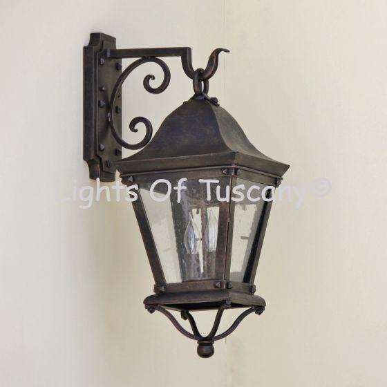 Spanish Colonial outdoor lantern light