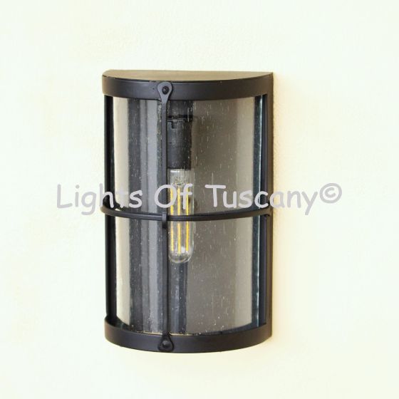 7571-1 Transitional Style Outdoor Pocket Wall Light