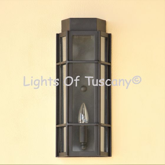 7608-1 Contemporary Style Wrought Iron Pocket Light