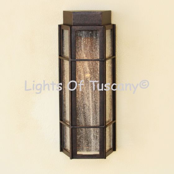 7608-1DK Contemporary Style Dark Sky Pocket Wall Light