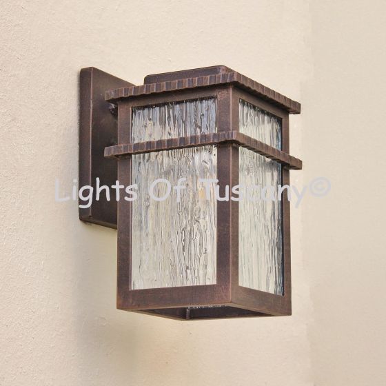 Contemporary Wrought Iron Outdoor Exterior Lighting/ Fixture