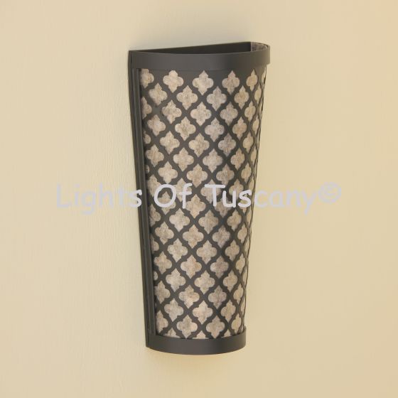 7905-1 Spanish Quatrefoil Wall Sconce