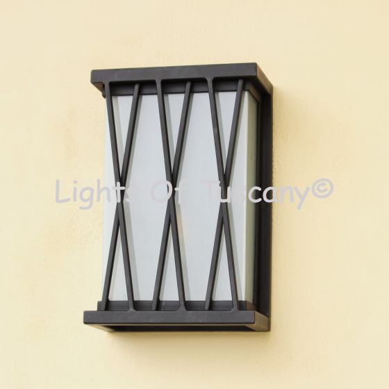 7923-1 Modern Style Outdoor Pocket Wall Light