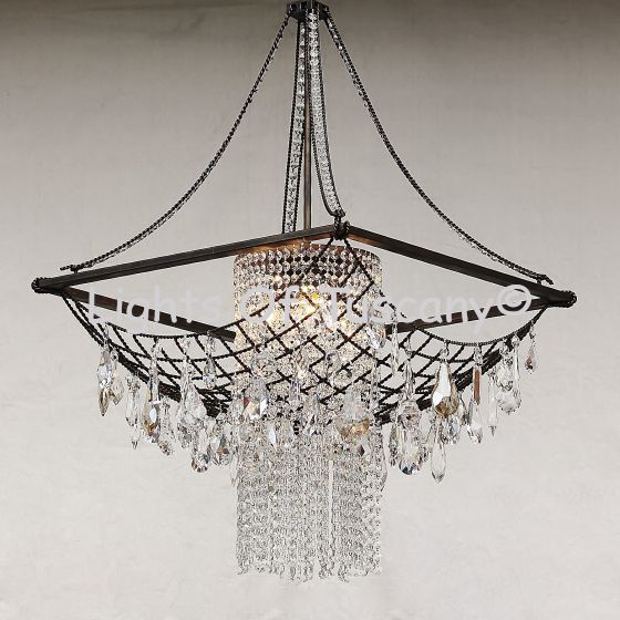Contemporary crystal Chandelier