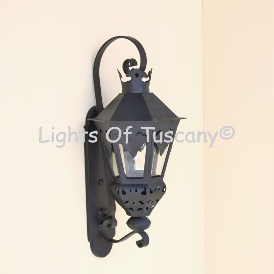 8233-1 Mexican Hacienda Style Outdoor Wall Light