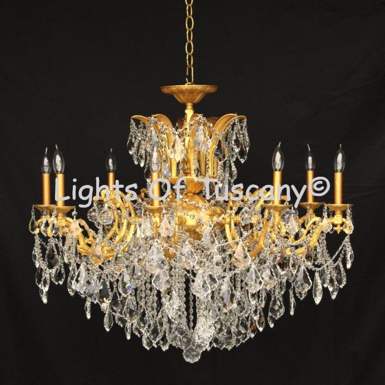 9733-8 European Style Crystal Chandelier
