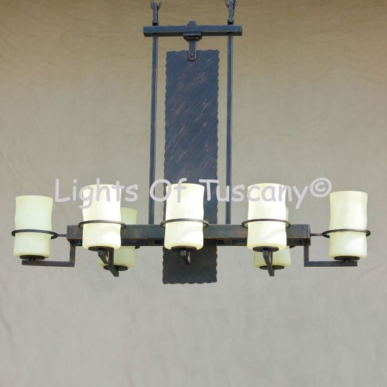 1535-8  Contemporary Chandelier 
