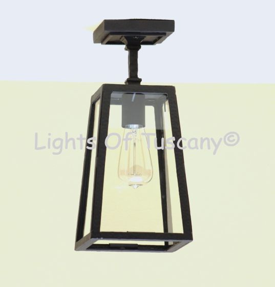 6642-1 Contemporary Sem-Flush Mount