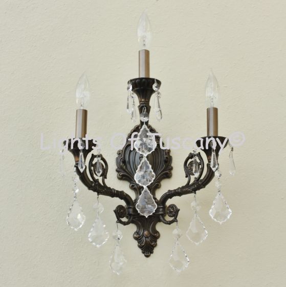 Cast Brass- Candelabra Wall Sconce