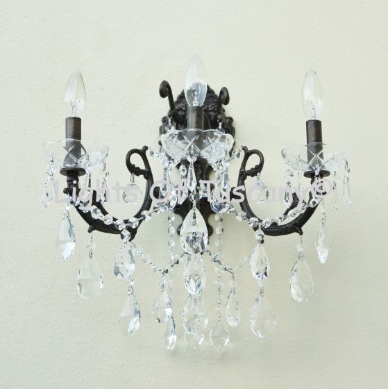 Cast Brass- Candelabra Wall Sconce