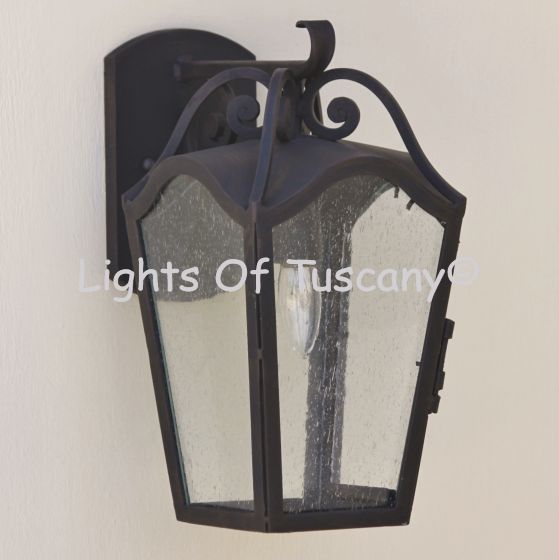 Contemporary Wrought Iron Lantern