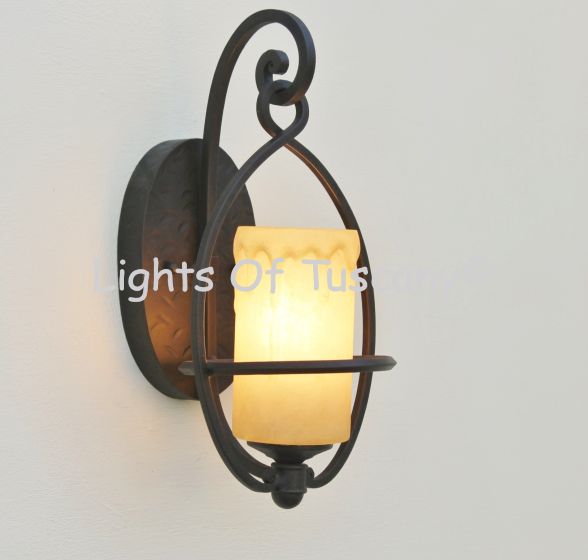 Tuscan wall sconce