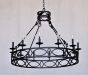 1076-8 Spanish Contemporary Iron Chandelier