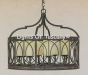 2082-8 Transitional Contemporary Style Hanging Pendant Drum Light
