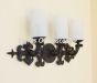 5540-3 Spanish Iron Bathroom Vanity Light