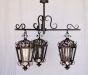6195-3 Tuscan Style Outdoor Pendant Light