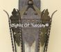 7205-1 Spanish Revival outdoor wall lantern light fixture