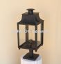 7357-1P Mediterranean Traditional Outdoor Iron Post Light