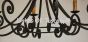 1371-8 Spanish Style Iron Chandelier