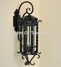 7015-3L Santa Barbara Colonial Wrought Iron Outdoor Light