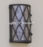 7405-1OL Spanish Gothic Style Iron Exterior Pocket Wall Light
