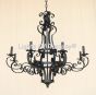 1416-8 Iron Chandelier