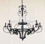 1416-8 Iron Chandelier