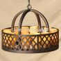 Chandelier-Hand Forged-Wrought Iron