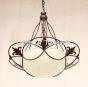 2445-6 Wrought Iron Country Italian Hanging Pendant