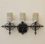 5580-3 Spanish Wrought Iron Vanity Bathroom Lights