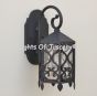 7077-1  Tuscan/Mediterranean Style Outdoor Iron Wall Light/Lantern