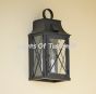 French Lantern Style Outdoor Pocket Wall Light