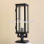 7862-1P Contemporary Outdoor Iron Post Light