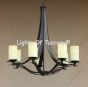 Tuscan Chandelier-Hand Forged-Wrought Iron