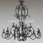 1423-15 Spanish Style Chandelier 