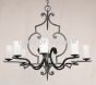 1092-8GL Wrought Iron Chandelier