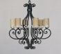 1614-6 Rustic Tuscan Style Chandelier