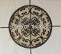 6541-3 Tuscan/ Mediterranean Style Wrought Iron Bowl