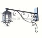 Spanish Colonial Outdoor Light, Wall Bracket Light, Spanish Style Iron Light, Tuscan Wall Lantern, Extended Wall Light,  Metal scrollwork lantern, Hanging Wall Lantern, Hanging Spanish Wall Lantern, Iron Light Stand, Scroll Light Wall Bracket Light, Wall 
