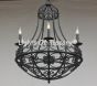 1265-6 Spanish Revival / Spanish colonial Chandelier