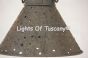 6322-1 Rustic Farmhouse Iron Hanging Light