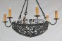 1147-6 Mediterranean/Spanish Revival Style Chandelier