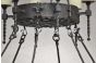 1378-18 Spanish/Tuscan Style Chandelier