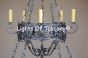 Spanish Colonial chandelier