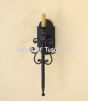 5185-1 Spanish Gothic Revival Style Wrought Iron Wall Sconce